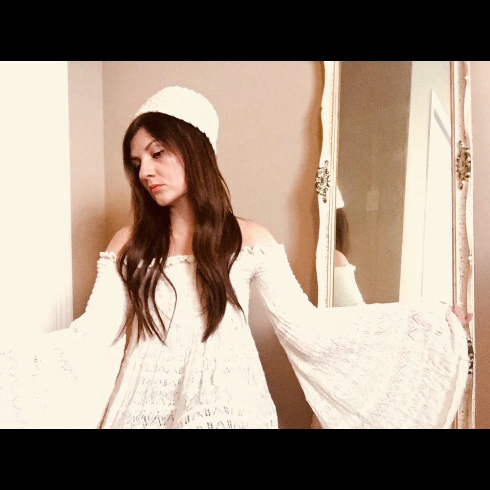 Free people hippie dream crochet top